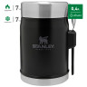 Термос для еды Stanley Classic 0,4 л, чёрный (10-09382-005)